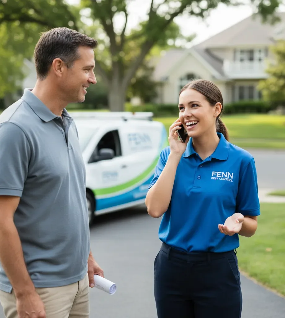 Fenn Pest Control customer support in Vernon Rockville